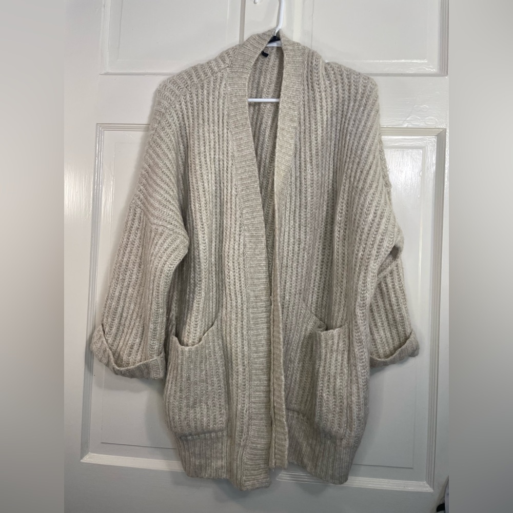 Oversized Zara Wool Cardigan
